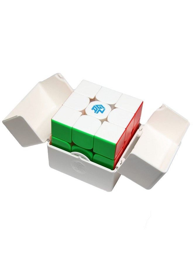 null - Gan 11 M Duo, Excellent Gans 3X3 Magnetic Stickerless Speed Cube, Smooth & Fast Professional 3X3 Speed Cube With Frosted Finish (Gan 11M Duo Matte Surface Primary Internal) - Image 1