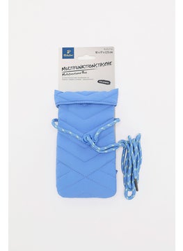 Tchibo Multifunctional Bag 17 H x 10 L x 2.5 W cm, Light Blue  - Image 2