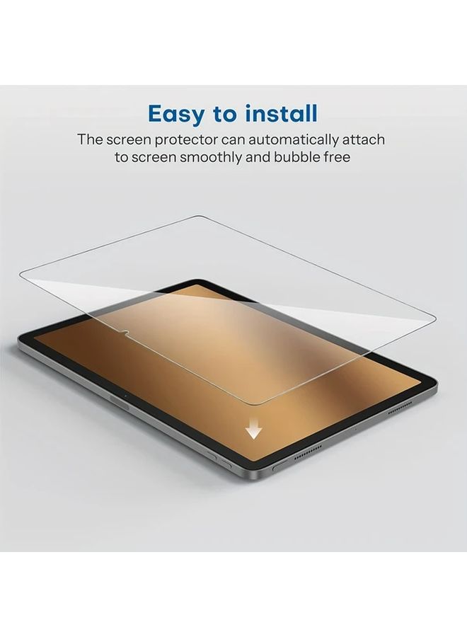 Tempered Glass Screen Protector 2 Pack For 11 Inch Tablet Compatible Galaxy Tab A9 Plus - Image 5
