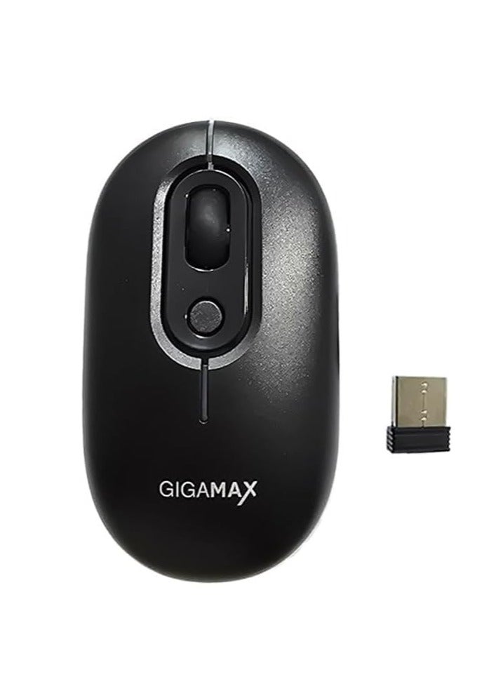 جيجاماكس ماوس لاسلكى G1300 بموصل USB بتصميم عصرى من جيجا ماكس - Image 1