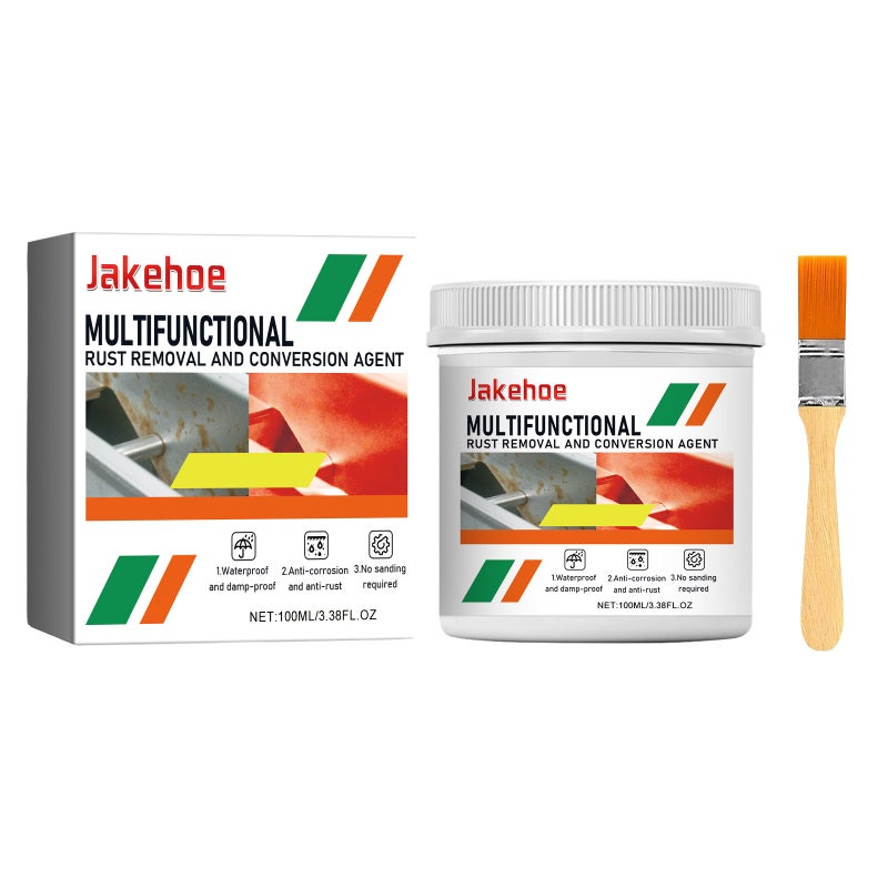 Jakehoe Multi-Functional Rust Inhibitor (Rust Red) Iron Roof Color Steel Rust Prevention Anti-Rust Primer - Image 1