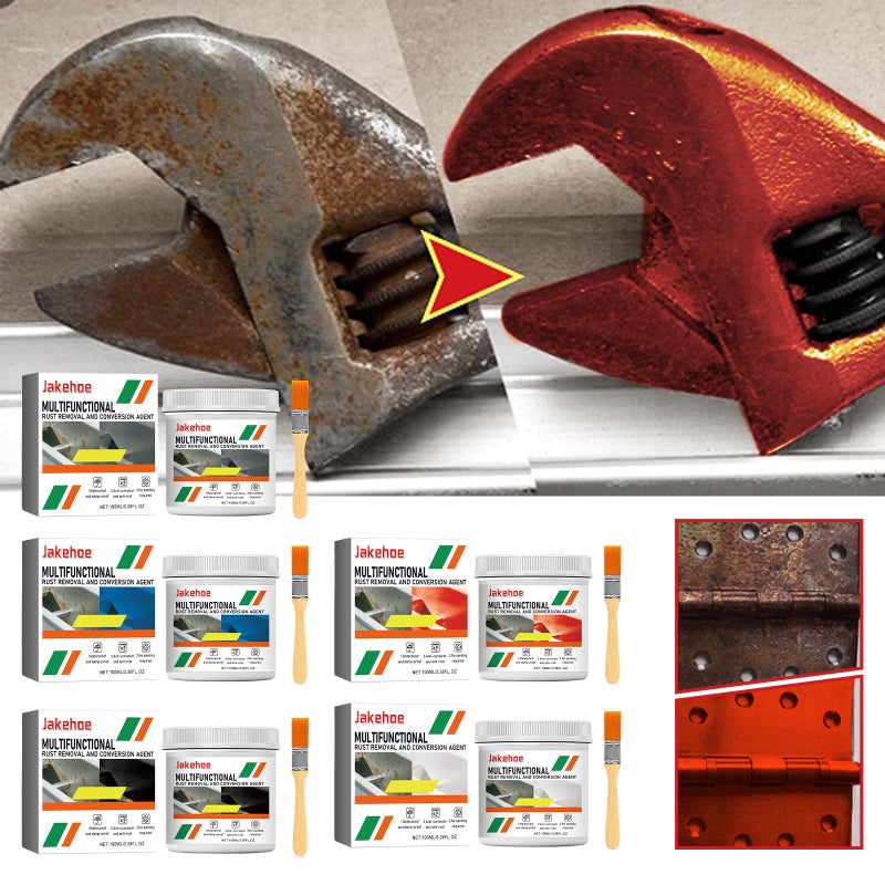 Jakehoe Multi-Functional Rust Inhibitor (Rust Red) Iron Roof Color Steel Rust Prevention Anti-Rust Primer - Image 2