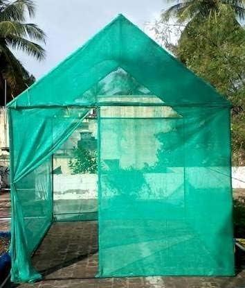 Artlicious UV Stabilized Agro Green House Net Garden Shade - 50% 1.5x50m (5ft x 164ft) net Balcony Agriculture shadnet Netting House Multipurpose - Green (1.5X50M, 50%) - Image 4