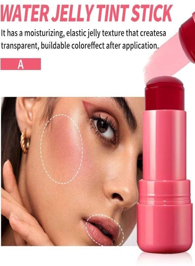 Elecsera Lightweight Blendable Pink Blush Stick for Daily Wear - Image 5