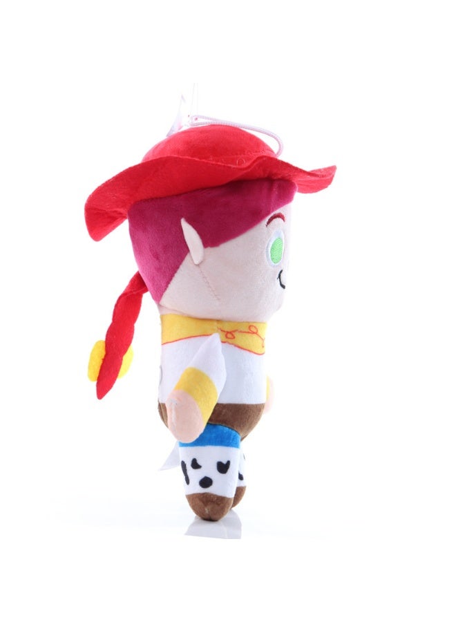 HALAMODO Large - Sized Jessie Q - version Plush Toy - A Sweet and Considerate Item for Birthday Giving, Perfect for Decorating Bedroom, Living Room, and Desk Areas, and a Must - have for Office Relaxation 24cm - Image 3