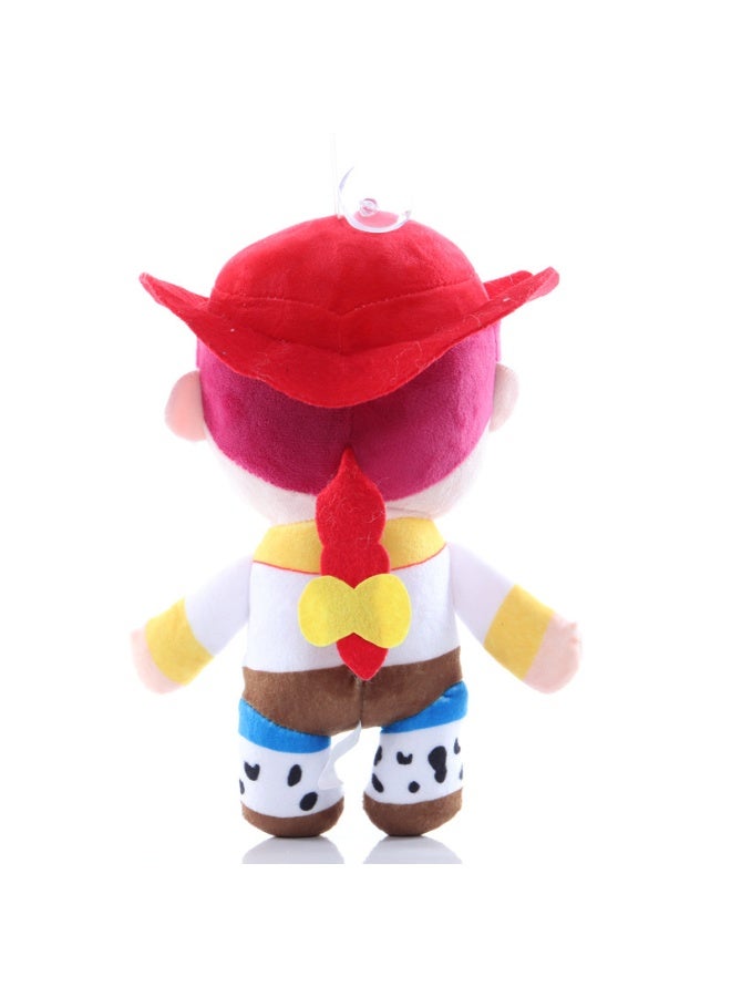 HALAMODO Large - Sized Jessie Q - version Plush Toy - A Sweet and Considerate Item for Birthday Giving, Perfect for Decorating Bedroom, Living Room, and Desk Areas, and a Must - have for Office Relaxation 24cm - Image 5