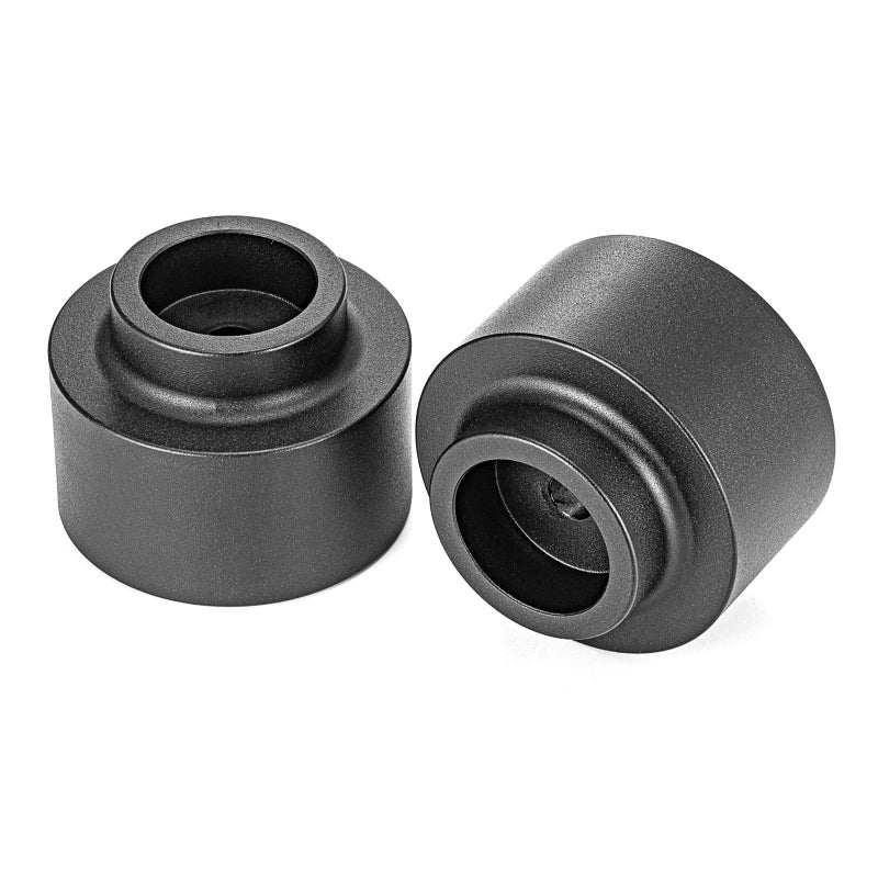 WSays 2 Spacer Rear Leveling Lift Kit Gloss Black Compatible with Chevy Avalanche Tahoe Suburban Trailblazer Fit GMC Envoy Yukon Fit Hummer H2 20012022