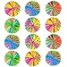 BLOOLILIES 12 Pack Stringy Balls Fidget Toys Sensory Toys Stress Balls Easter Basket Stuffers Rainbow Pom Ball Classroom Party Favors Soft Stretch Elastic Ball for Boys Girls Ages 3 Birthday Gift - Image 2