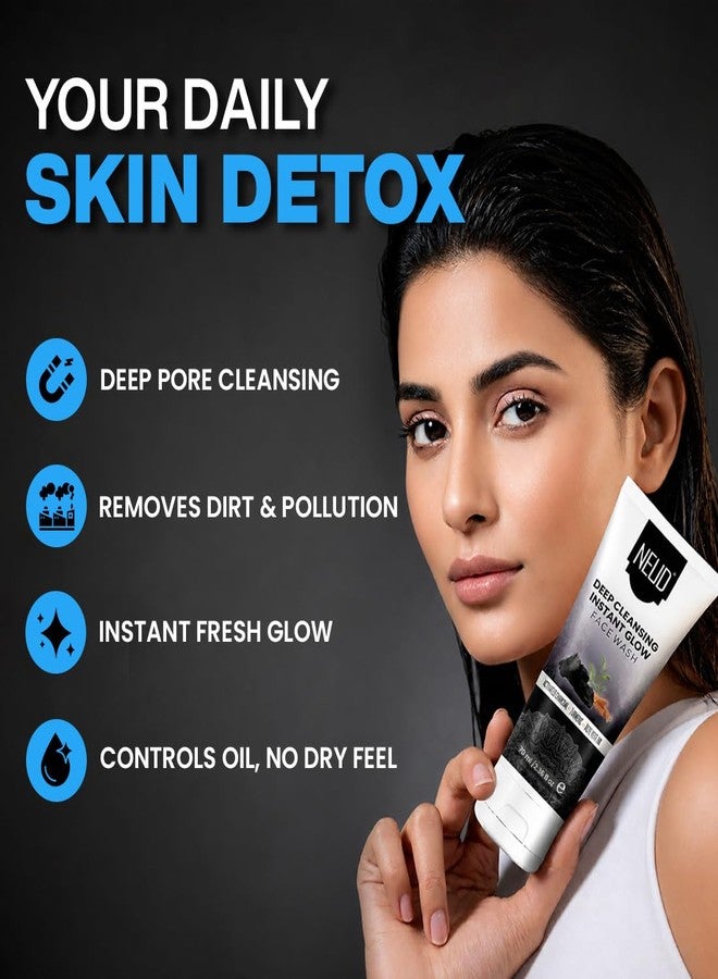 NEUD XPOSE YOURSELF NEUD Deep Cleansing Instant Glow Face Wash for Men and Women - 2 Packs (70ml Each) - Image 4