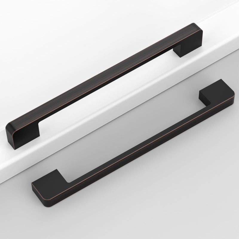 Coinkoly 10 Pack 75192mm Oil Rubbed Bronze Cabinet Pulls Kitchen Cabinet Handles Drawer Pulls Cupboard Hardware for Cabinets - Image 2