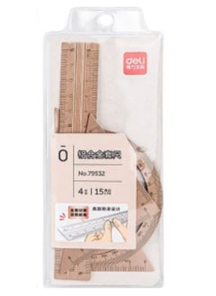 Ruler Set 4 Pcs