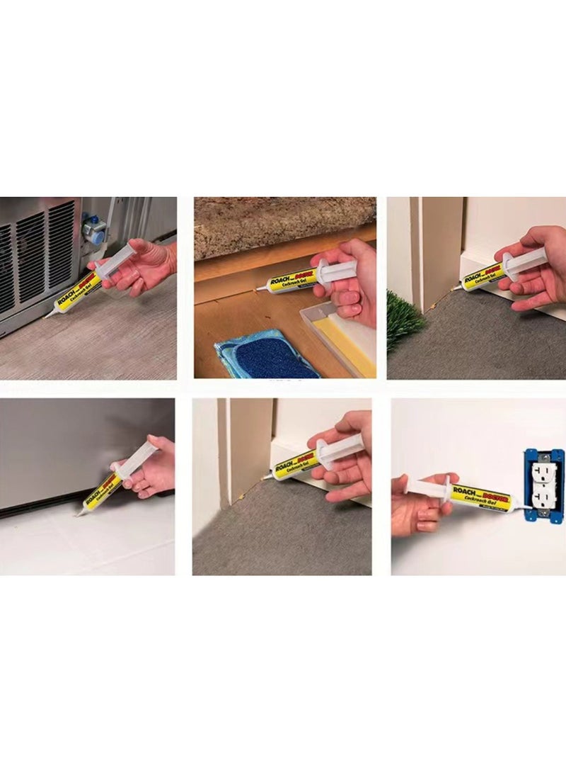 Roach Doctor طقم طُعم جل الصراصير بني لمكافحة الصراصير جل طُعم أصلي 30 جرام - Image 2