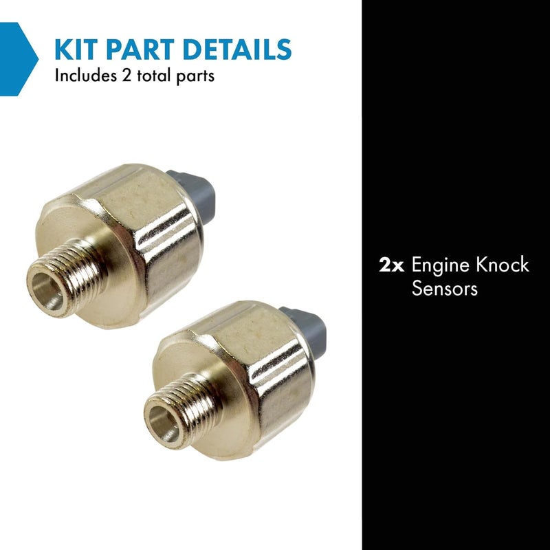 TRQ Matsushita Style Engine Knock Sensor Pair for Toyota and Lexus Vehicles - Image 2