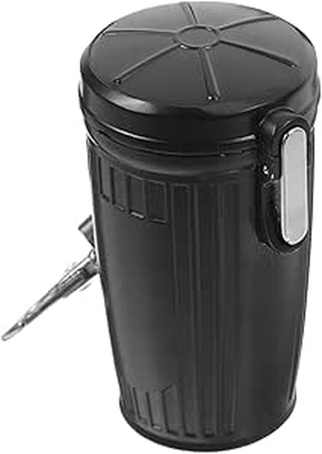 Portable Outdoor Pocket Ashtray With Lid Key Ring Mini Cylinder For Travel Car - Image 1
