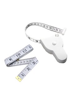 Generic Tape Measure Body Tape Measure Kit - 60" Auto-Retractable and 120" Dual Scale Flexible Vinyl Tape Measure - Great for Fitness, Waist, Hips, Bust, Arms, Sewing, Crafts and More (2-in-1 Set) 