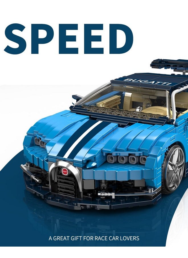 mould king Mould King 10111 Sports Car Building Kits, Scale Model Race Car for Adults, Classic Super Cars Display Model, Collectible Set for Adults to Build, Toys for Teen Boys Girls (1222 PCS)  - Image 5