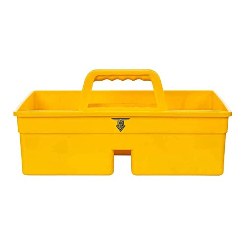 TARGET HYGIENE ABS-Plastic Heavy Duty Handy Caddy Carry Tool Bucket - Yellow - Image 2