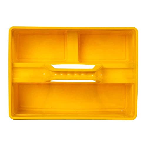 TARGET HYGIENE ABS-Plastic Heavy Duty Handy Caddy Carry Tool Bucket - Yellow - Image 3