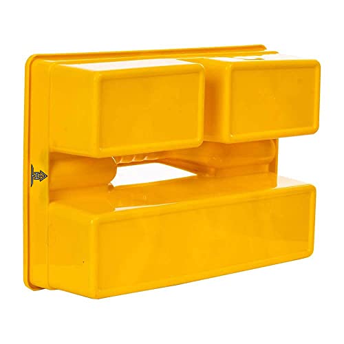 TARGET HYGIENE ABS-Plastic Heavy Duty Handy Caddy Carry Tool Bucket - Yellow - Image 4