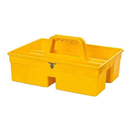 TARGET HYGIENE ABS-Plastic Heavy Duty Handy Caddy Carry Tool Bucket - Yellow - Image 1