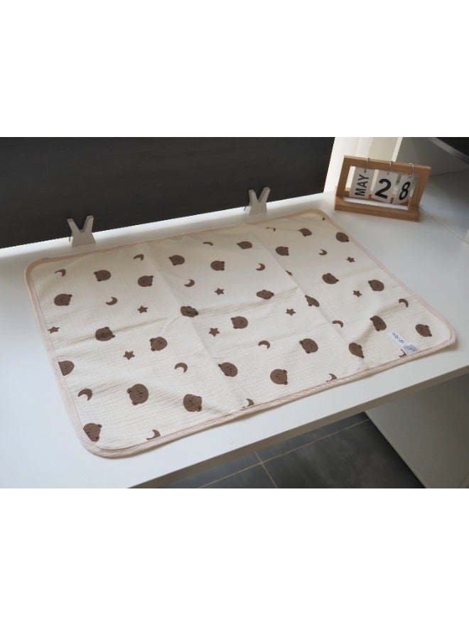 ShebSheb Baby Diaper Changing Mat Waterproof Compact Baby Diaper Changing Pad - Image 2