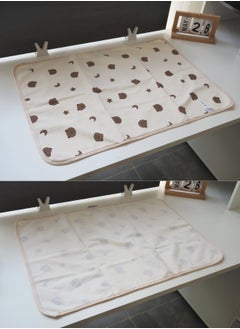 ShebSheb Baby Diaper Changing Mat Waterproof Compact Baby Diaper Changing Pad  - Image 3