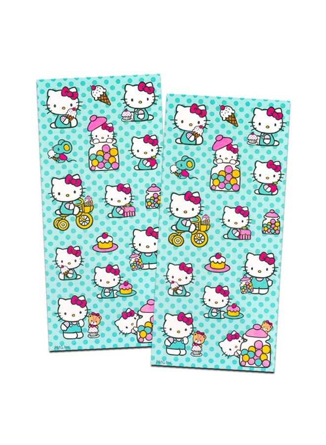 هالو كيتي مجموعة ملمع الشفاه هالو كيتي ومحفظة العملات المعدنية للتجميل مع 3 ملمع شفاه هالو كيتي بنكهات متنوعة لهدايا الحفلات بالإضافة إلى محفظة العملات المعدنية والمزيد من هدايا حفلات هالو كيتي - Image 3