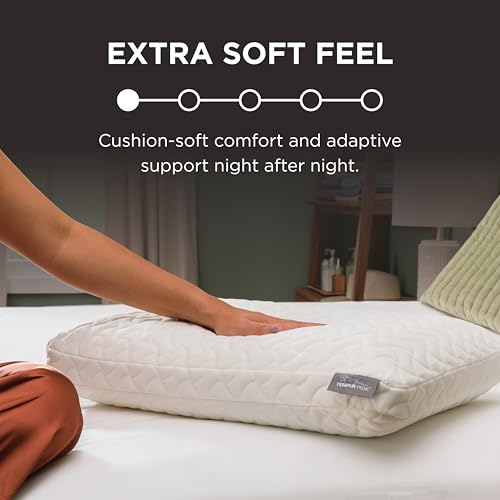 TEMPUR-Pedic TEMPUR-Cloud Pillow, Standard-2-Pack, Standard, White 2 Count - Image 5