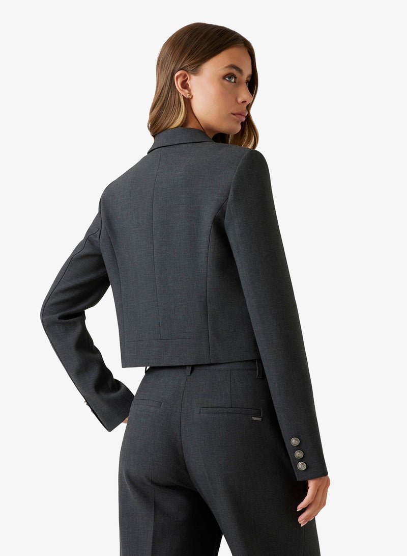 جس كارديجان جوليا سيمليس بأكمام طويلة وياقة على شكل حرف - Image 2