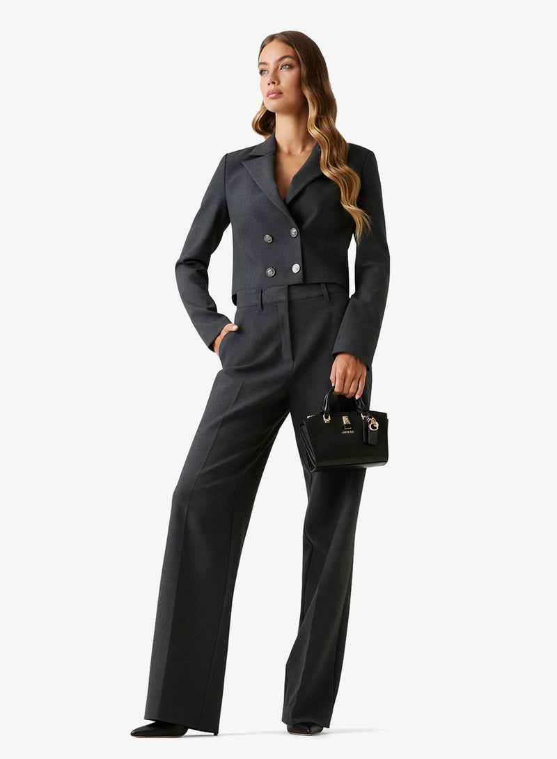 جس كارديجان جوليا سيمليس بأكمام طويلة وياقة على شكل حرف - Image 5