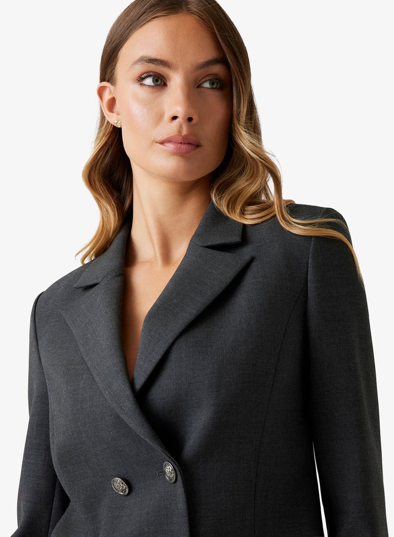 جس كارديجان جوليا سيمليس بأكمام طويلة وياقة على شكل حرف - Image 3