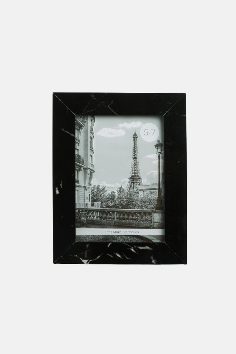 Enchante Accessories Wooden Photo Frame 23 X 18 Cm, Black  - Image 1