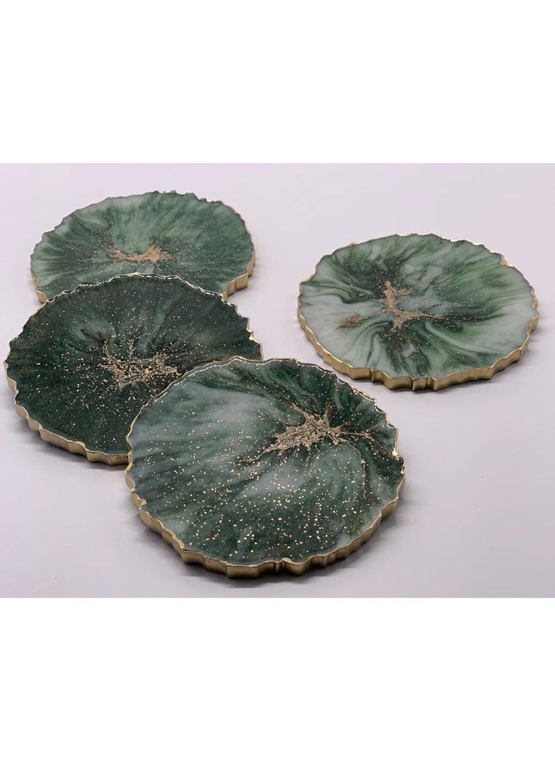 Graffiti Resin - Silicone Coaster Mold 11 * 11 Cm - Image 1