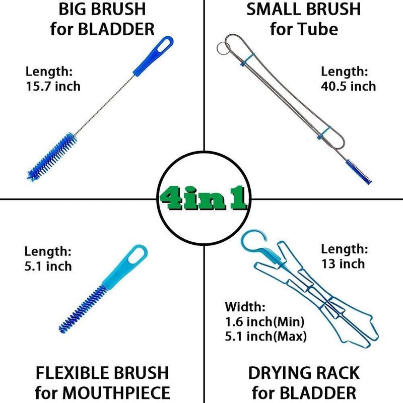 WACOOL 3L 3Liter 100oz BPA Free EVA Hydration Pack Bladder, Leak-Proof Water Reservoir - Image 4