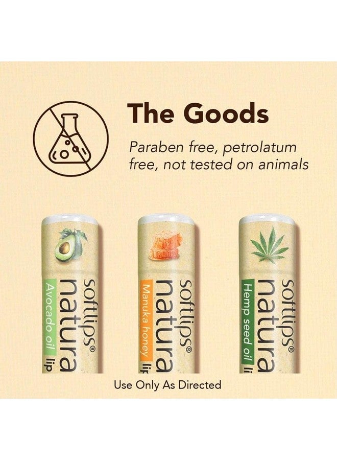 Softlips Natural With Avocado Oil Lip Balm (2) - Image 4
