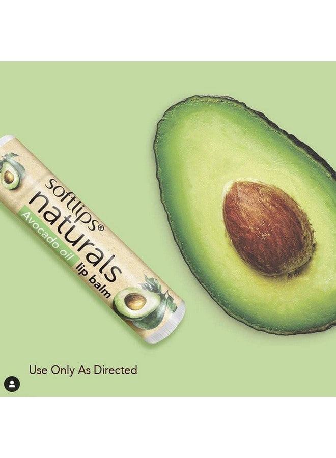 Softlips Natural With Avocado Oil Lip Balm (2) - Image 2