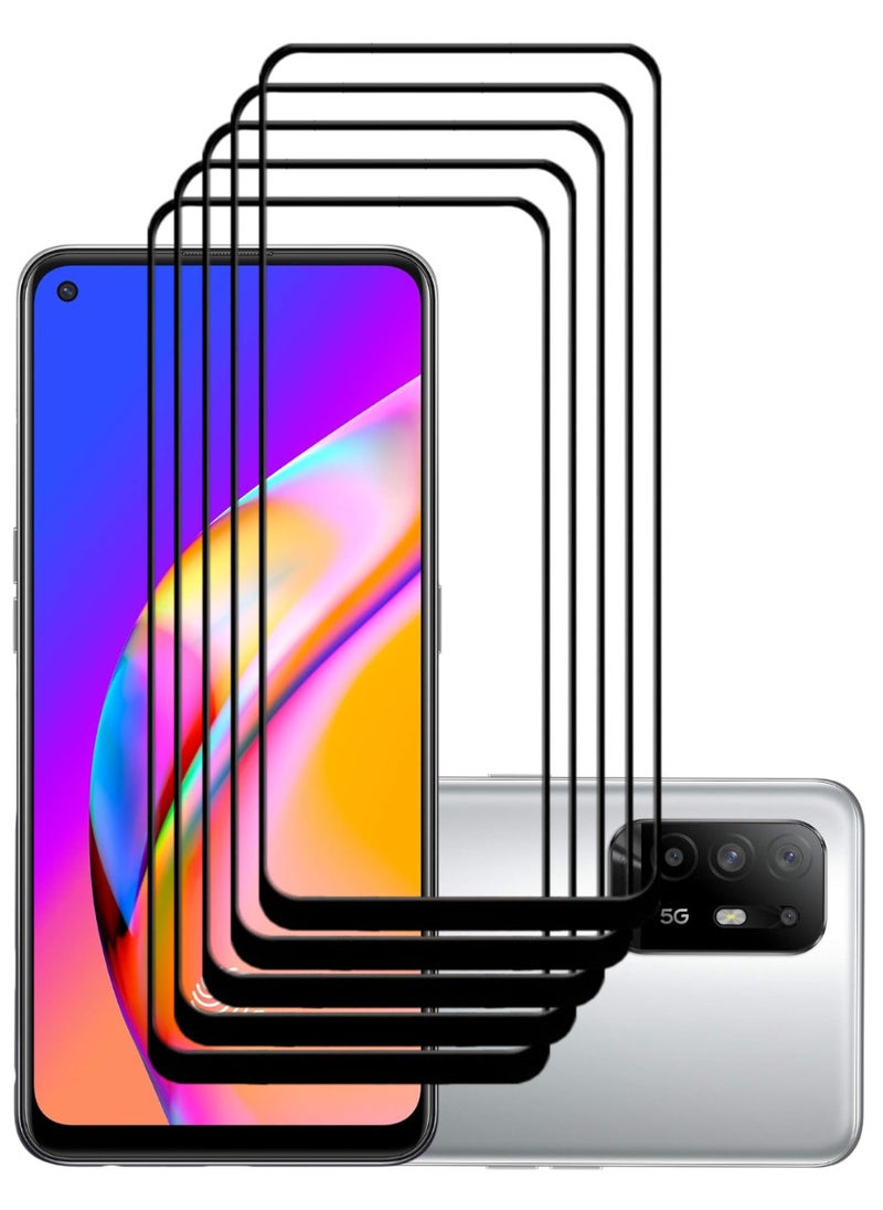 أكاليكس 5 قطع، حماية شاشة،  لهاتف اوبو  اف 19 برو بلس 5G، جودة ممتازة. - Image 1
