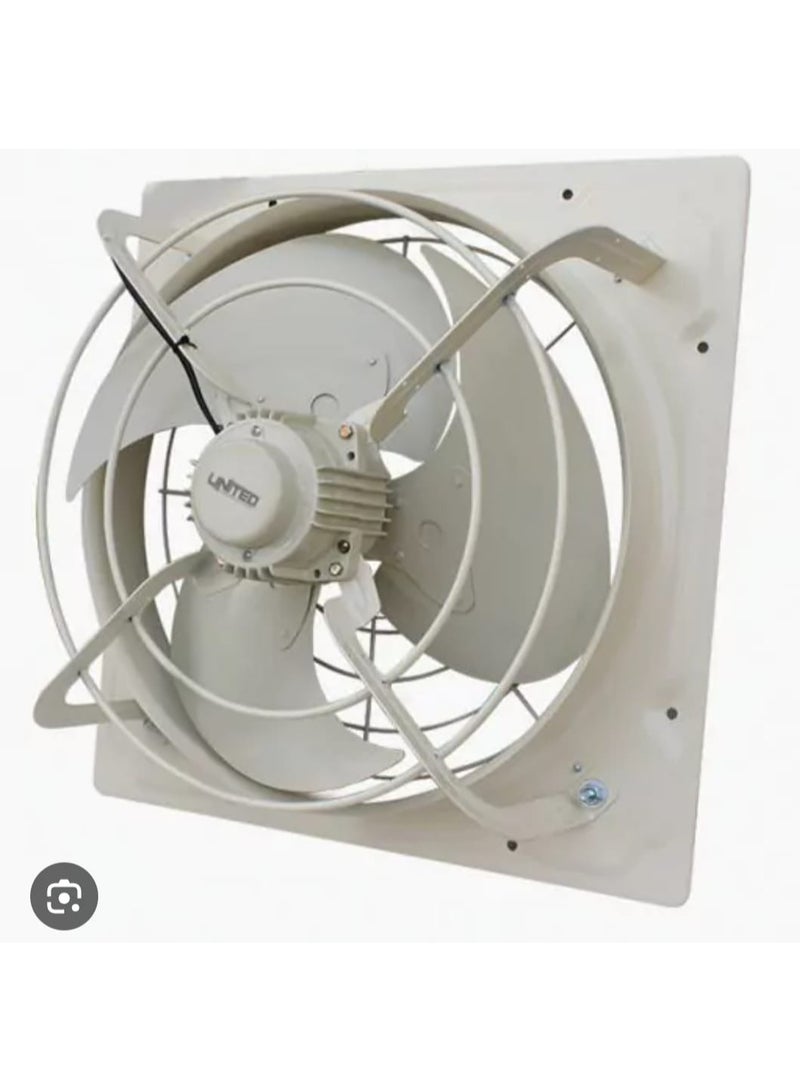 يونايتد مروحة شفط معدنية من يونايتد مقاس 8 إنش بجودة سعودية عالية، تصميم قوي بالكامل من المعدن لمقاومة الصدأ والتآكل، أداء متميز لتجديد الهواء باستمرار - Image 2
