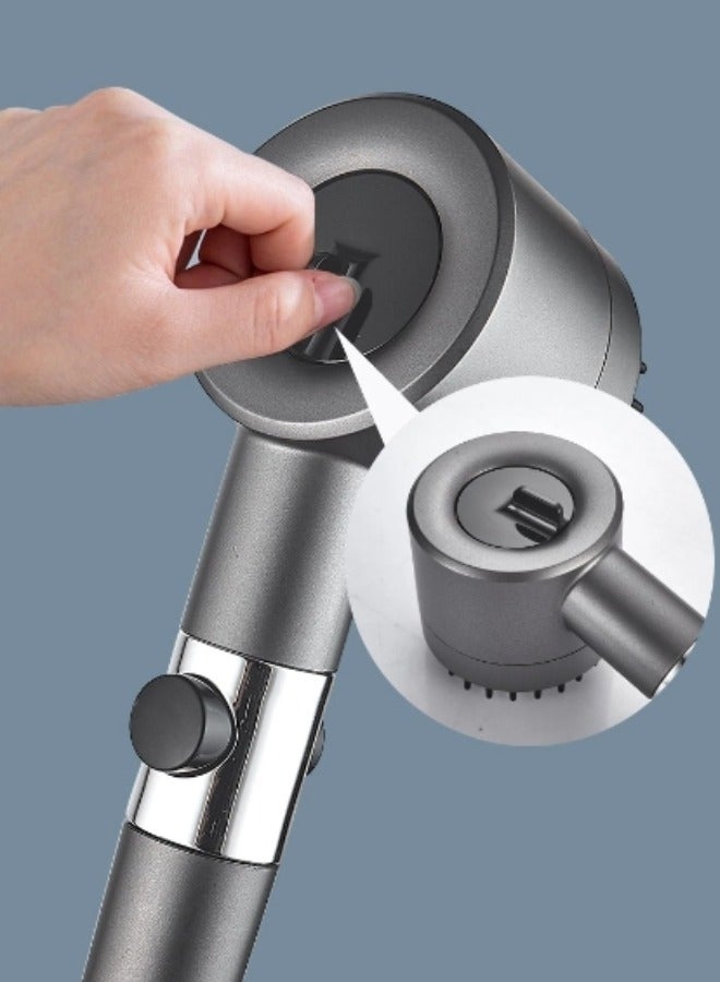 HOOPZOZA Shower Head Shower Filter Handheld Massage High Pressure Showerhead with universal interface for Adults Children Pets Home and Gym Use - Image 3