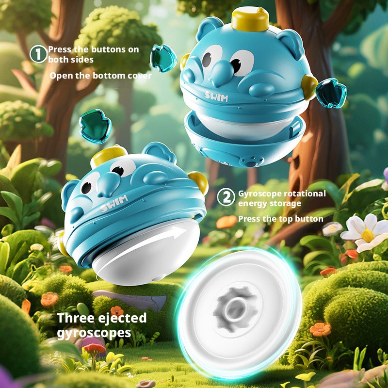 Animal Spinning Top Interactive Toy for Kids - Image 3