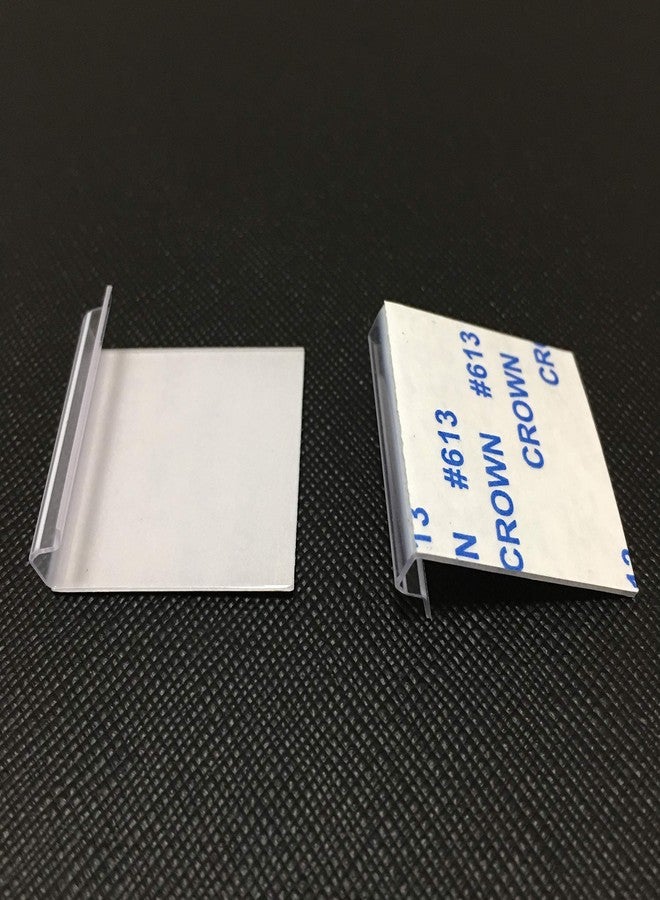 NUORUI Adhesive Lip Adapter or Hanger for Earring Card Display (Pack of 60) (1'' x 1'') - Image 2