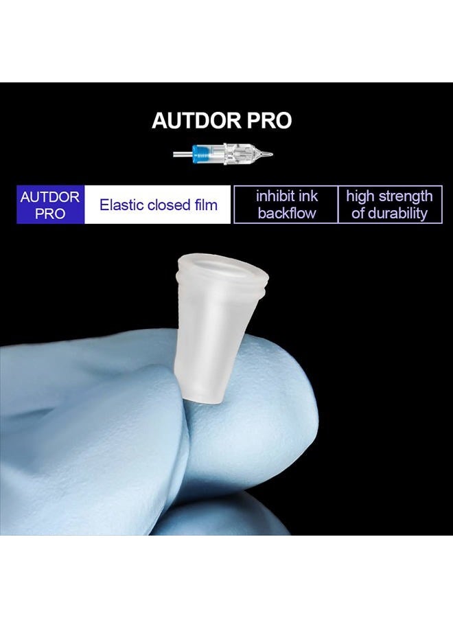 Autdor Tattoo Needles Cartridge - 100Pcs Mixed Tattoo Cartridge Needles Round Liner Shader Flat Magnum 3RL 5RL 7RL 9RL 3RS 5RS 7RS 9RS 5M1 7M1 for Tattoo Machine Tattoo Supplies (RL/RS/M1/RM-120PCS) - Image 3