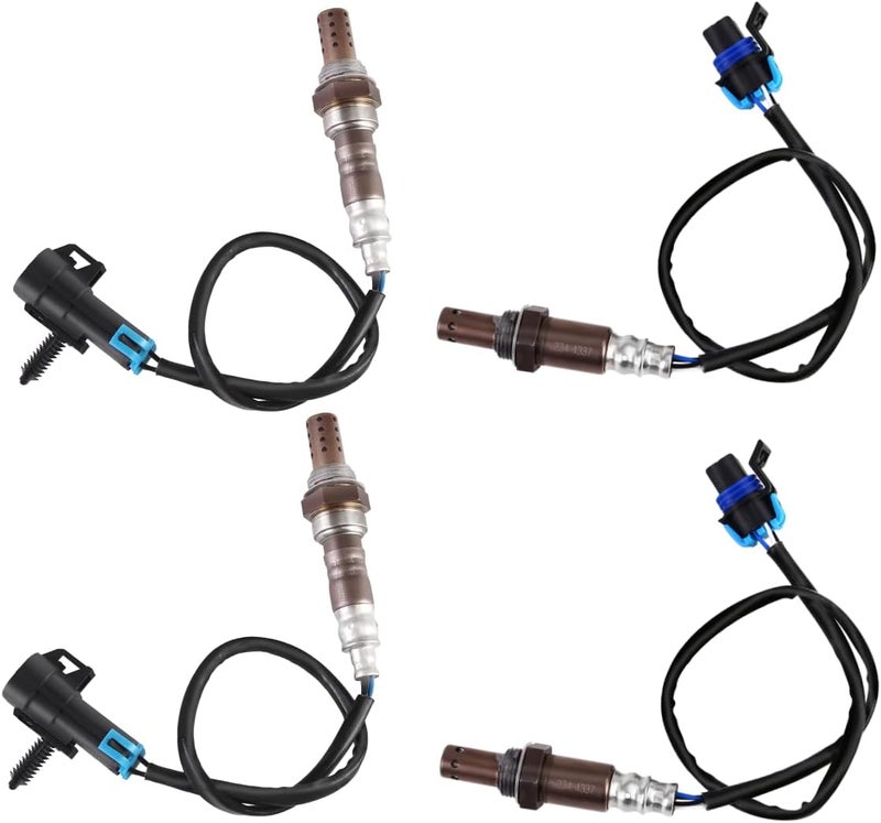 Likala O2 Oxygen Sensor Upstream and Downstream for Chevy, GMC, Cadillac - 4Pcs - Image 1