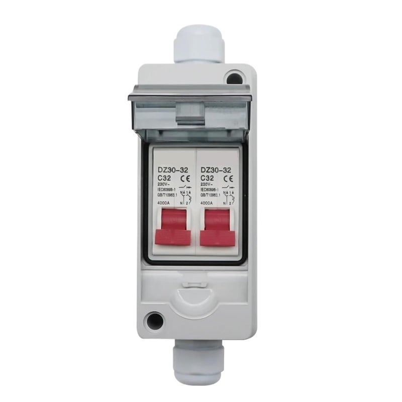 DZ30 32 DPN 1P N قاطع دائرة مصغر MCB 16A 20A 25A 32A تركيب على سكة دين قاطع هواء منزلي - Image 1