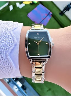Ferrucci rectangular Women's Metal Band Wristwatch  - Image 2