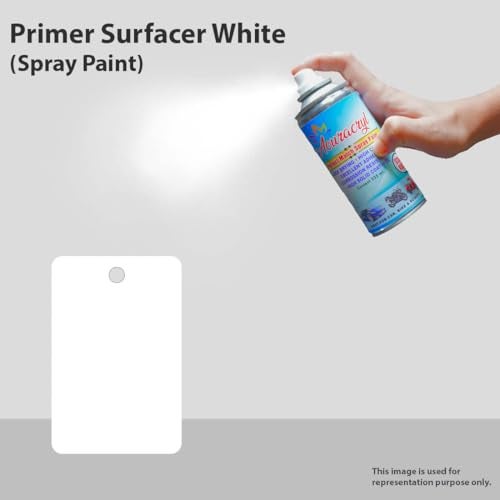 AOURACRYL Spray paint Primer Surfacer White-225 ml,(Pack of 1) For Car, Bike,Scooty, Cycle, Wood, Plastics and Metal Items, Furnitures and industrial parts - Image 3