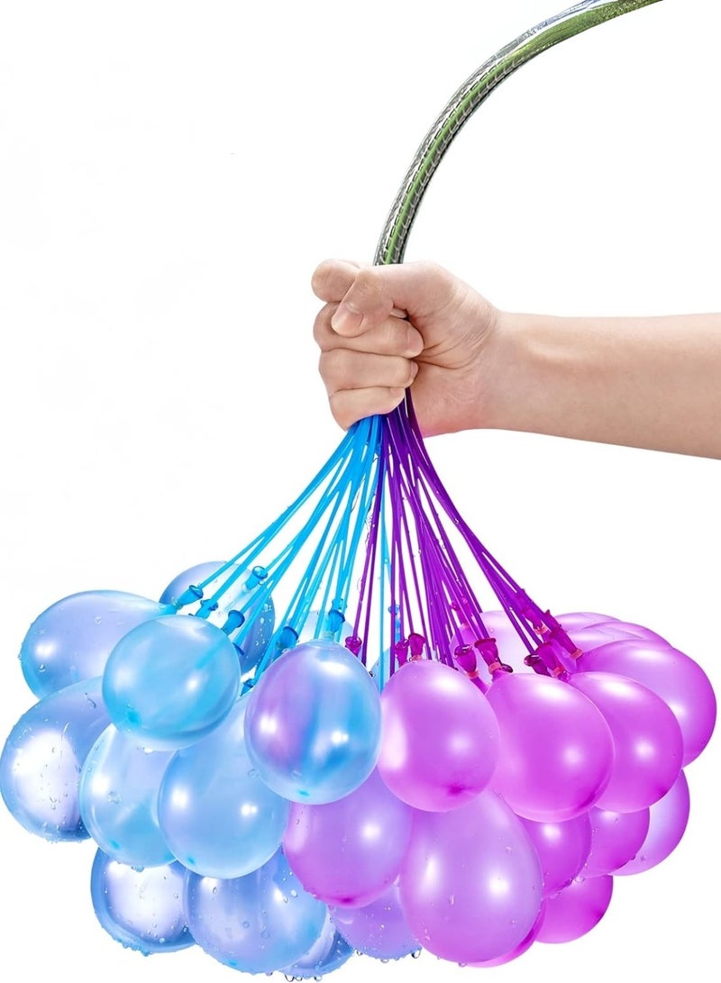 ZedPlay 222 Pc Water Balloons Holi For Kids Boys And Girls, Latex With Refill Hose, Three Bunches Balloons Games Swimming Pool Outdoor Fun Magic Water Balloons (222 Pieces Balloons), Multicolor - Image 2