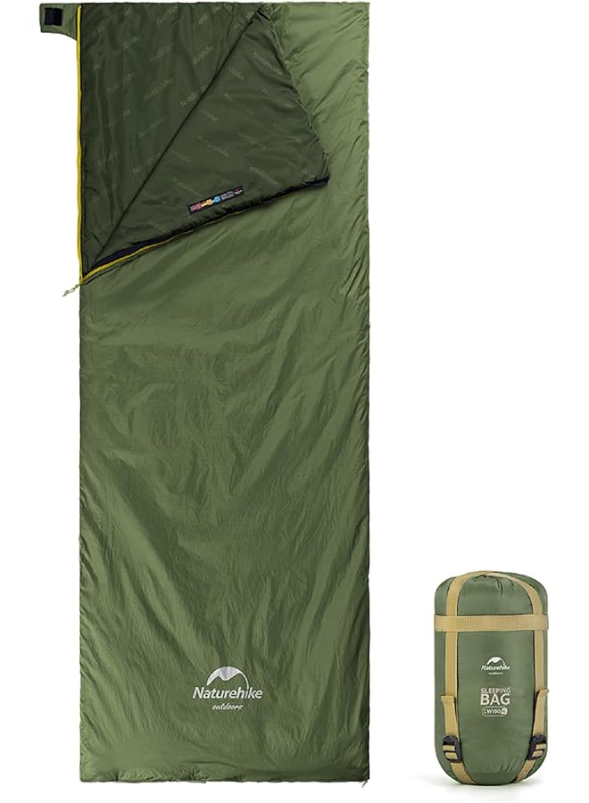 Naturehike Envelope Cotton Sleeping Bag For Adults And Kids 3 4 Season Lightweight Waterproof Camping Sleeping Equipment - Image 1