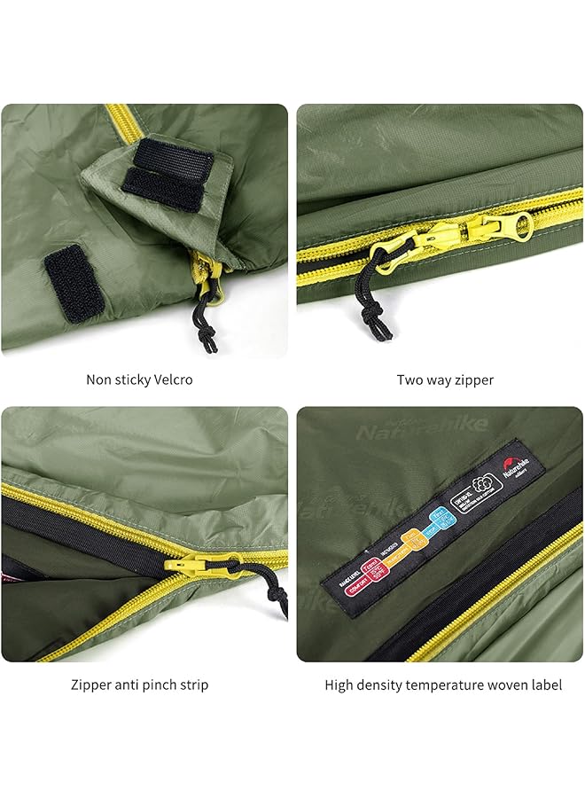 Naturehike Envelope Cotton Sleeping Bag For Adults And Kids 3 4 Season Lightweight Waterproof Camping Sleeping Equipment - Image 5
