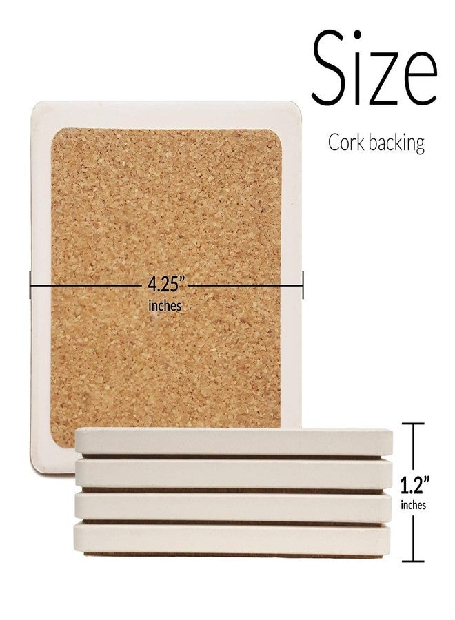 CoasterStone Mid Century Modern Bead Pattern Drink Coasters - Image 3